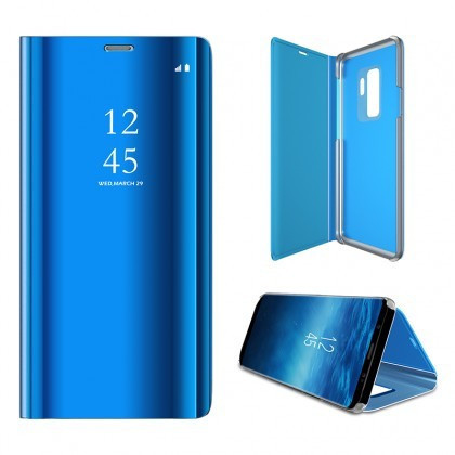 Husa Flip Carte CLEAR VIEW Samsung A405 Galaxy A40 Albastru