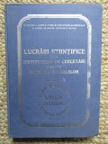 LUCRARI STIINTIFICE ALE INSTITUTULUI DE CERCETARI PENTRU NUTRITIA ANIMALELOR VOL IX-X