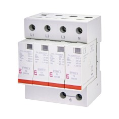 Descarcator T2 4P 255V 20kA 4+0 fara semnalizare Eti 002442956