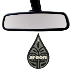 Odorizant Auto Areon, Black Crystal, Formă Picătură, Negru