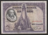 Spania, 100 pesetas 1928_scriitorul Miguel de Cervantes Saavedra_A 6,684,069