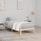VidaXL Cadru de pat fără saltea, 100x190 cm lemn masiv de pin, dublu 822457