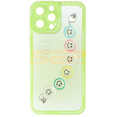 Toc TPU Smiley Chain Apple iPhone 13 Pro Max Green foto