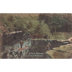 Carte postala circulata in anul 1915 Slanic Moldova