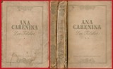 Lev Tolstoi, "Anna Karenina" - Editia 1 - volumul 1 si 2, 1953