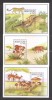 Sierra Leone 1990 - Ciuperci, set 3 colite, MNH, Nestampilat