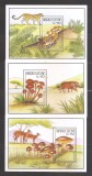 Sierra Leone 1990 - Ciuperci, set 3 colite, MNH, Nestampilat