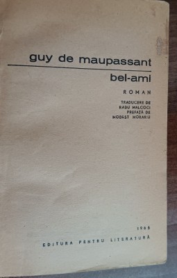 myh 544f - Guy de Maupassant - Bel-ami - ed 1965 foto