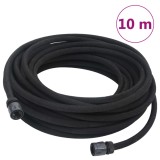 Cumpara ieftin Furtun poros de grădină, negru, 0,6&quot;, 10 m, cauciuc