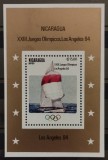 BC2, Nicaragua 1984, colita sport, J.O. Los Angeles, Nestampilat