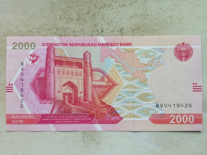 UZBEKISTAN-2000 SO&#039;M 2021
