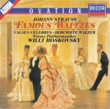 Johann Strauss Jr. - Wiener Philharmoniker / Willi Boskovsky - Famous Waltzes, CD