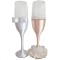 Set 2 pahare decorate pentru miri sau nasi, DSPH1638- 23h Events