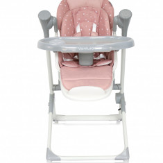 Scaun de masa si leagan electric Ventura Peach Beige Stars