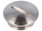 Capac de protecţie M40 1,5 IP54 alamă nichel HUMMEL