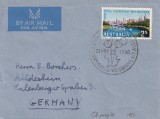 FILATELIE TEMATICA - PLIC AUSTRALIA TEMATICA AVION AVIOANE AVIATIE AIRMAIL