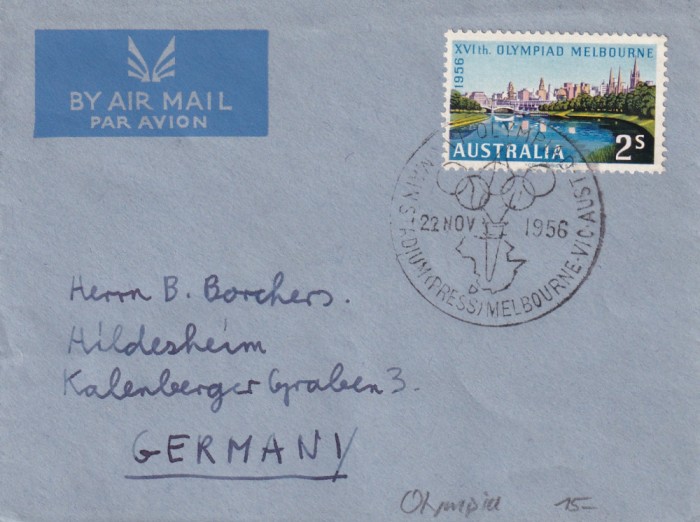FILATELIE TEMATICA - PLIC AUSTRALIA TEMATICA AVION AVIOANE AVIATIE AIRMAIL