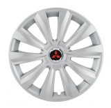 Cumpara ieftin Set 4 Capace Roti Autohelix MSA&reg;, potrivite jantelor de R16, pentru Mitsubishi, model delta cromat