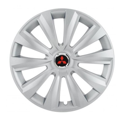 Set 4 Capace Roti, potrivite jantelor de R16, pentru Mitsubishi, model delta cromat foto