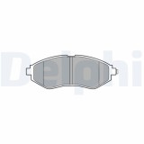 Placute frana Chevrolet Aveo / Kalos Liftback (T200), Aveo / Kalos Liftback (T250, Aveo / Kalos Sedan (T200), Aveo / Kalos Sedan (T250, 1.2, 1.2 LPG,, Delphi