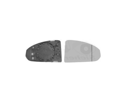 Geam oglinda exterioara cu suport fixare Audi Tt (8s), 08.2014-, Dreapta, incalzita; geam asferic; cromat, View Max foto