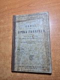 Manual de limba franceza - pentru clasa a 3-a - din anul 1929
