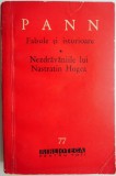 Fabule si istorioare. Nezdravaniile lui Nastratin Hogea &ndash; Anton Pann