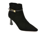 Cumpara ieftin Botine elegante EPICA negre, 25M2579, din piele intoarsa