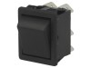 Comutator Rocker DPDT ON-ON 16A/250V Negru