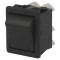 Comutator Rocker DPDT ON-ON 16A/250V Negru