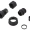 Conector circular 2 pini aurit 20A