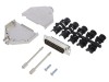 Conector D-Sub 25 Pini Tată Drept Ecranat Montare Cablu Amphenol