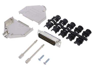 Conector D-Sub 25 Pin Tată Drept foto