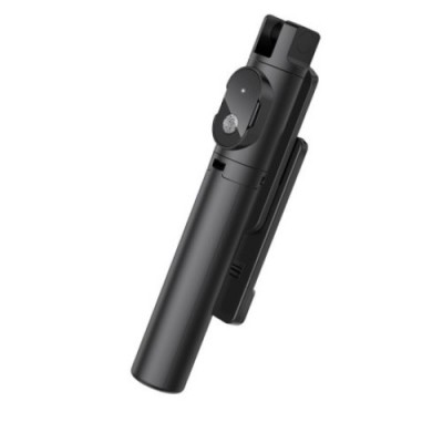 Trepied pentru telefon, Borofone, Bluetooth, Otel inoxidabil/ABS, Negru foto