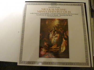 Nicolai mesee etc. - Haydn , vinil foto