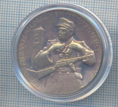 AZ 141 MEDALIE MILITARA -PENTRU SERVICIUL DE FRONTIERA EXEMPLAR - R. D. GERMANA foto