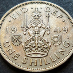 Moneda istorica 1 SHILLING - MAREA BRITANIE / ANGLIA, anul 1949 * cod 339 C