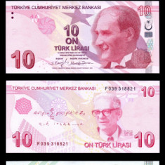 TURCIA █ SET █ 5 + 10 + 20 Lira █ 2009 █ P-222f-223f-224f █ Seria F-F-G █ UNC