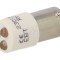 Lampă de control LED albă 230V