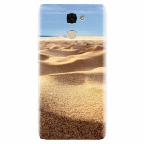 Husa silicon pentru Huawei Enjoy 7 Plus, Beach Sand Closeup Holiday