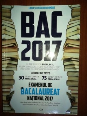 Bac 2017 modele de teste limba si literatura romana foto