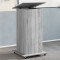 Gossi pupitru cu roti si sertar sonoma gri 55x55x107cm lemn prelucrat