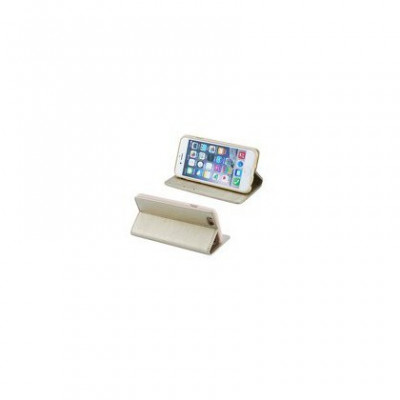 Husa Flip Carte/Stand Apple iPhone 7 (4,7inch ) Inch.Magnetica Gold foto