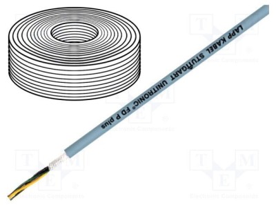 Cablu UNITRONIC&amp;reg; FD P plus PUR gri pentru transmitere date - LAPP foto