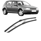 Cumpara ieftin Set stergatoare Volkswagen GOLF IV (1J1) 1997-2005, parbriz, Valeo Silencio Xtrm