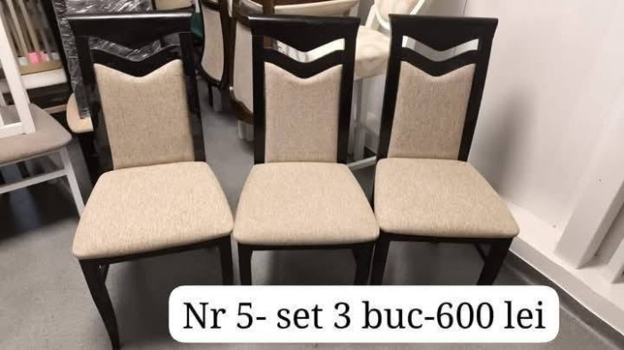 set 3 scaune nr 5