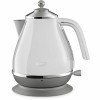 Fierbator Delonghi Alb Inox, 0.6L, Protectie supraincalzire