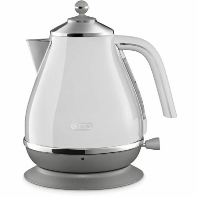 Fierbător DeLonghi Alb Oțel inoxidabil 1,7 L 2000 W foto