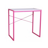 Birou pentru copii GN, cadru metalic, PAL melaminat, 78x46x76 cm, roz