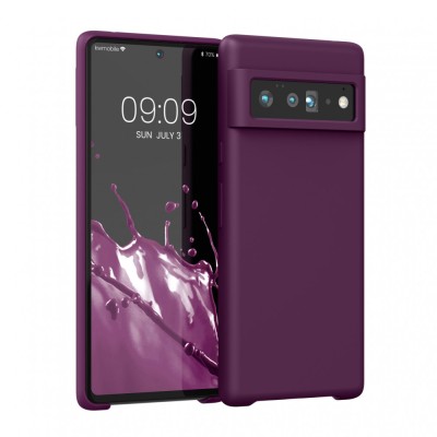 Husa pentru Google Pixel 6 Pro, Silicon, Violet, 55863.187, kwmobile foto